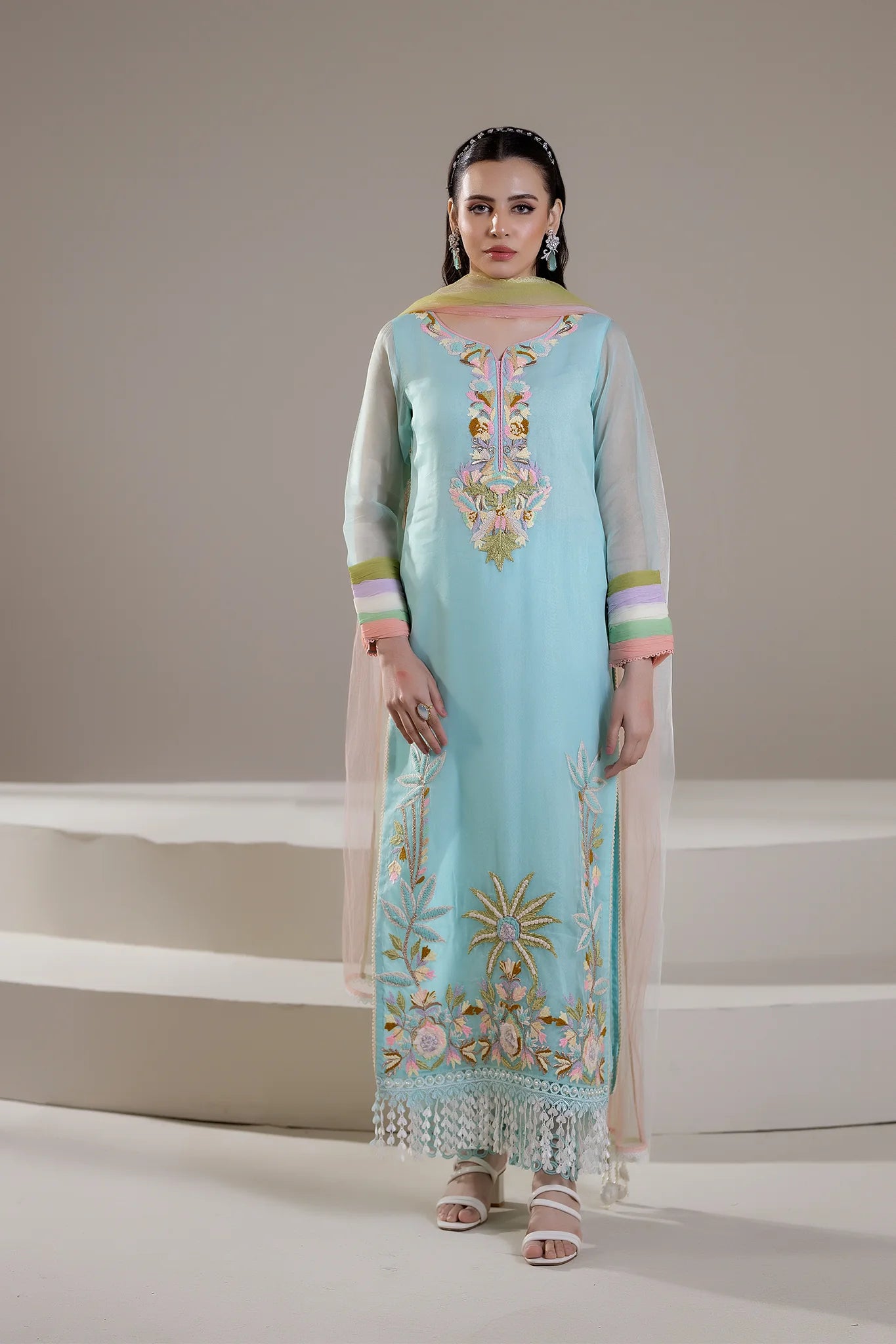 Mehr-e-Nazneen KBM-108 Cyan