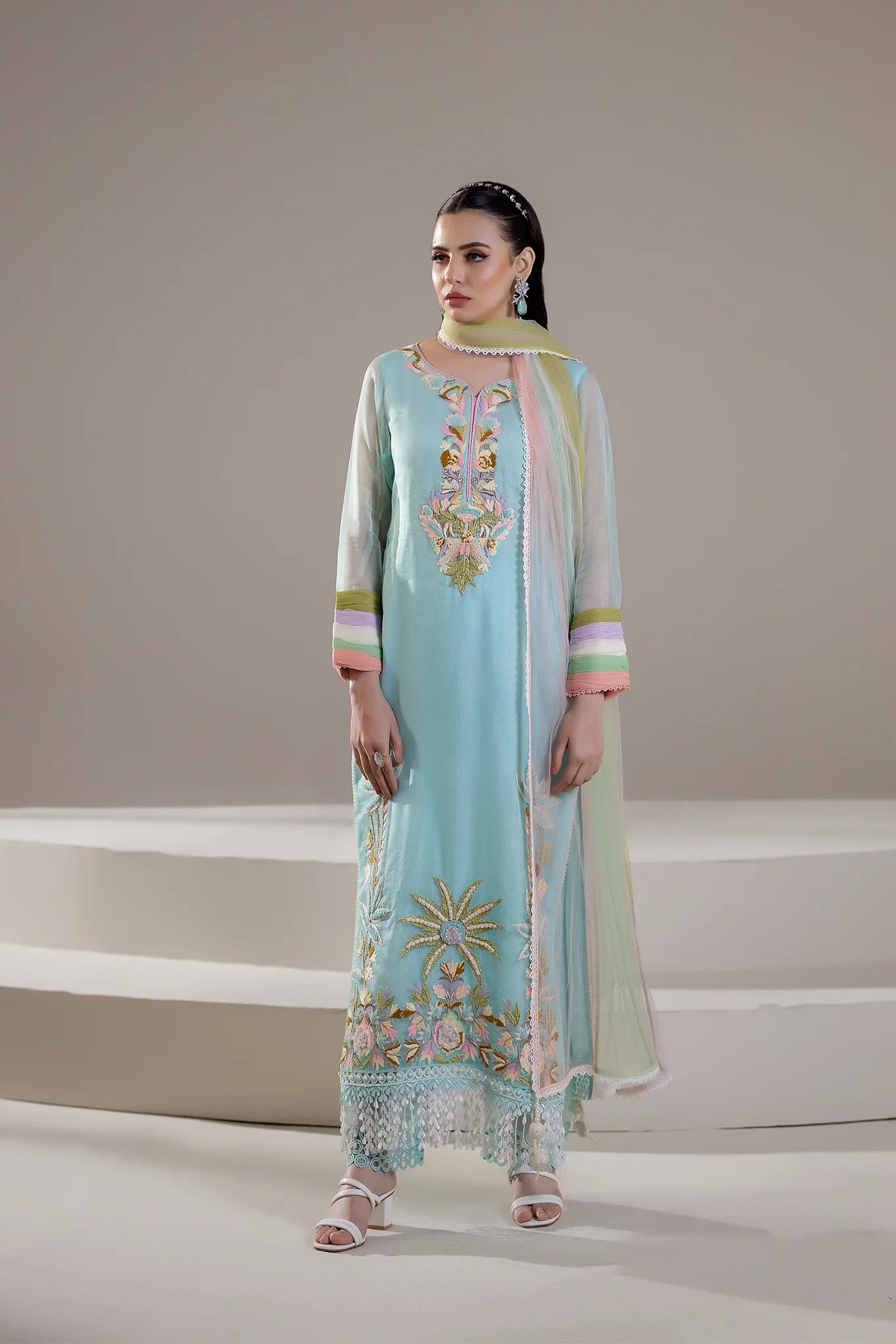 Mehr-e-Nazneen KBM-108 Cyan