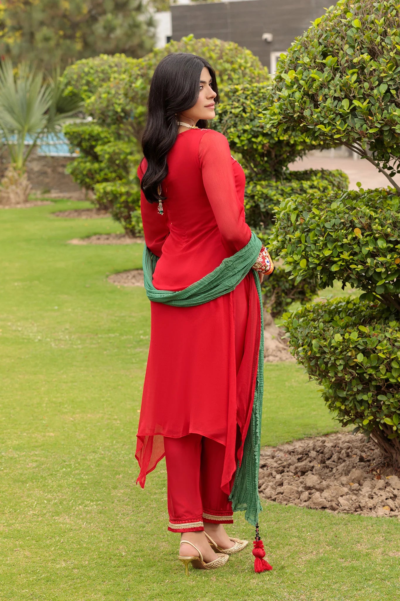 Rang-e-Bahaar KBM-107 Red