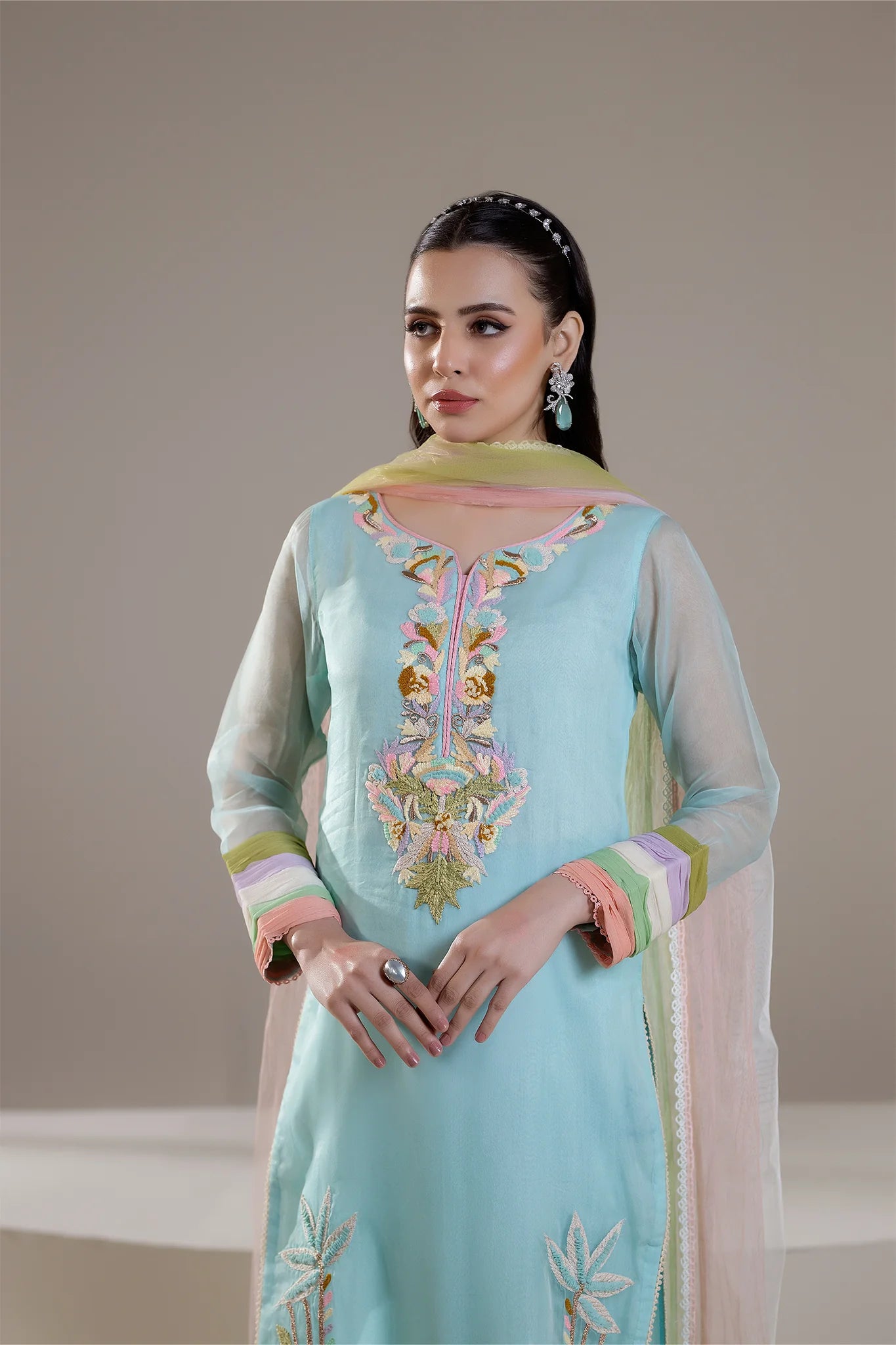 Mehr-e-Nazneen KBM-108 Cyan