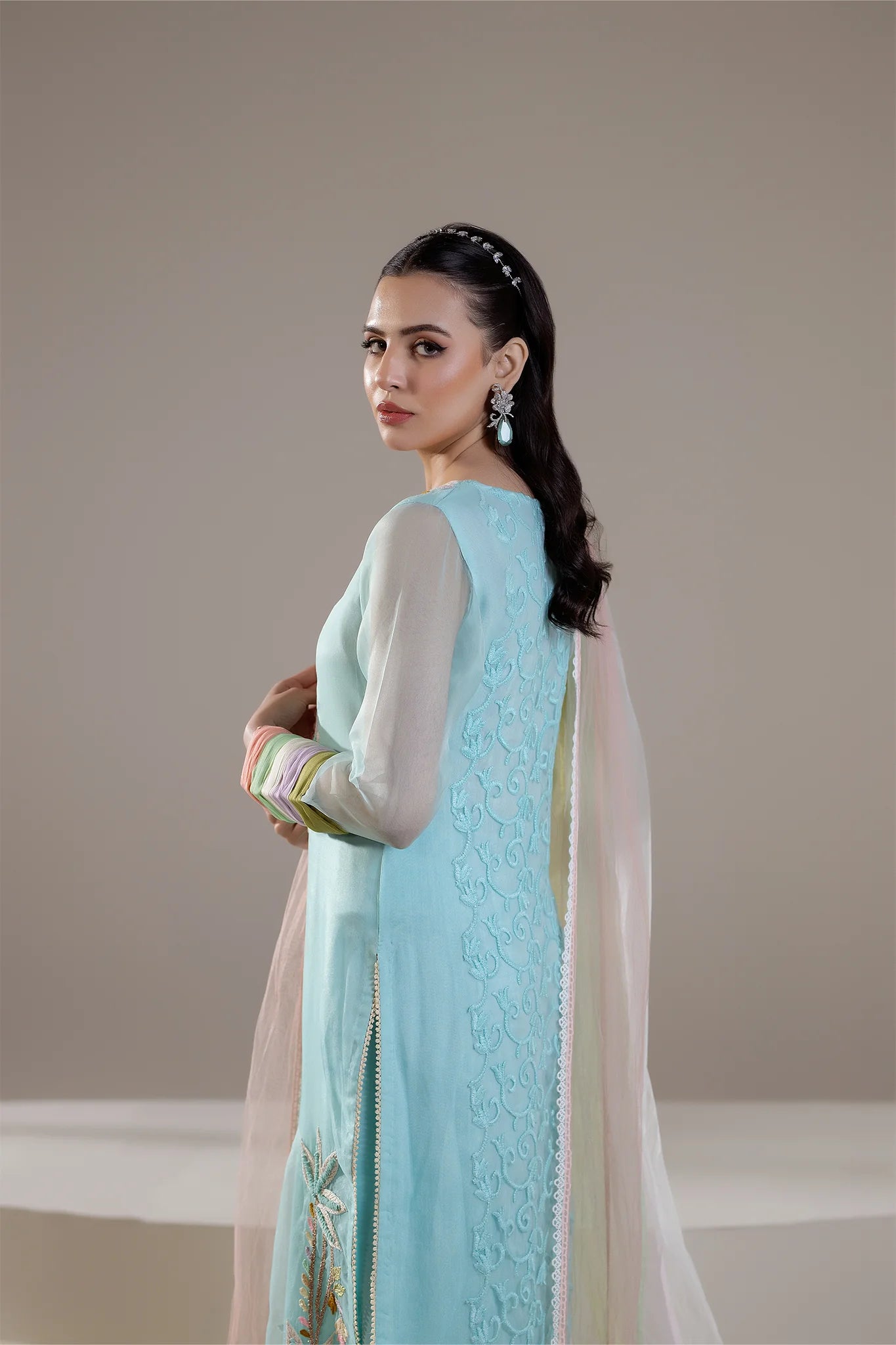 Mehr-e-Nazneen KBM-108 Cyan