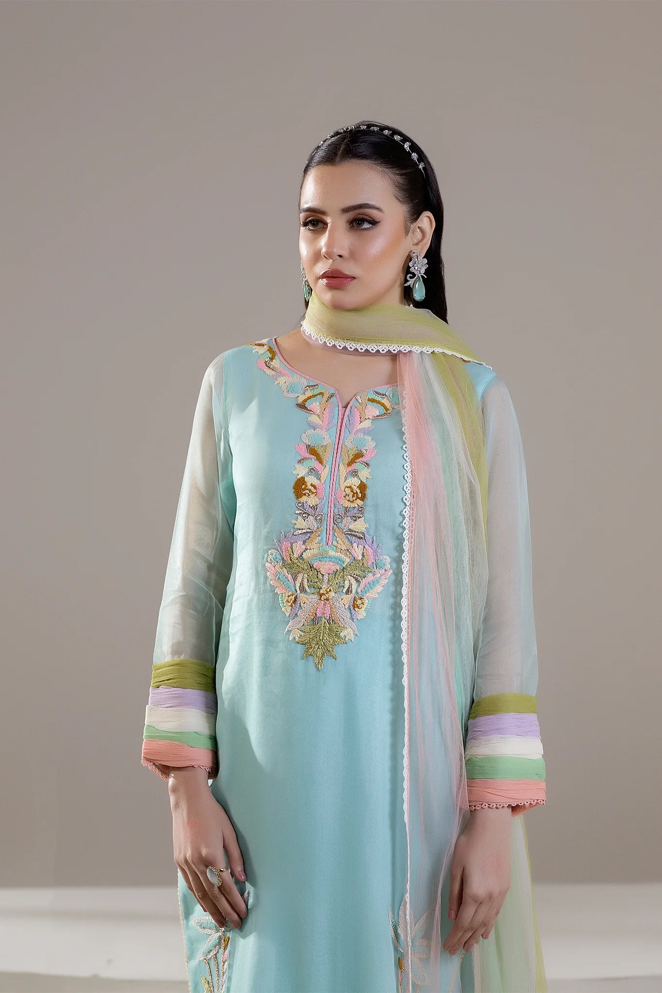 Mehr-e-Nazneen KBM-108 Cyan