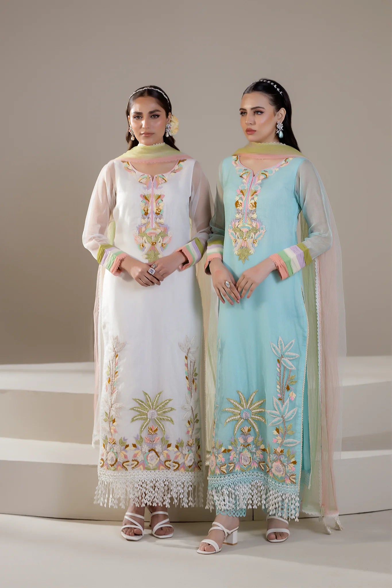 Mehr-e-Nazneen KBM-108 White