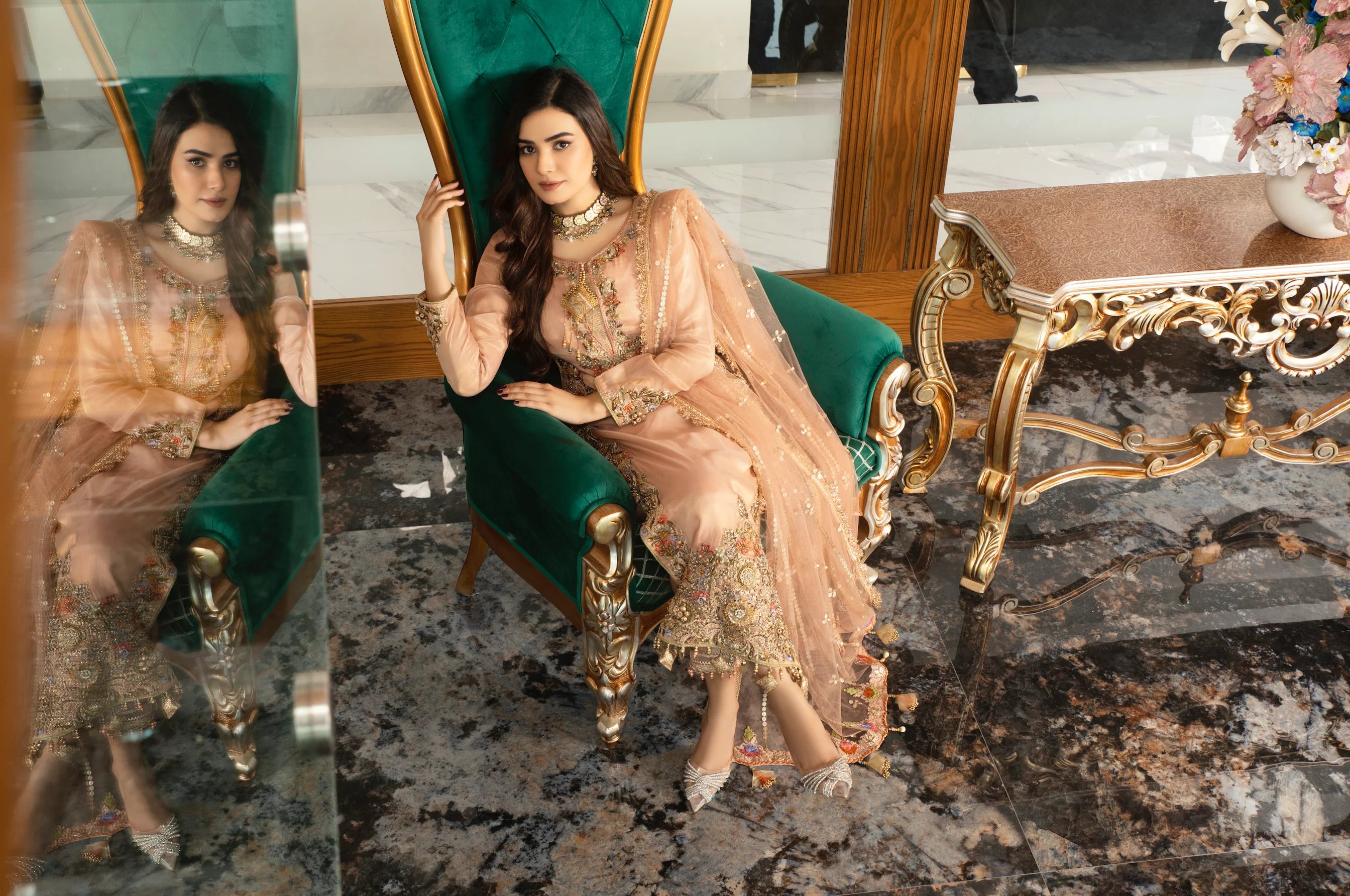 Sahar-e-Gulzar KBM-105 Pink